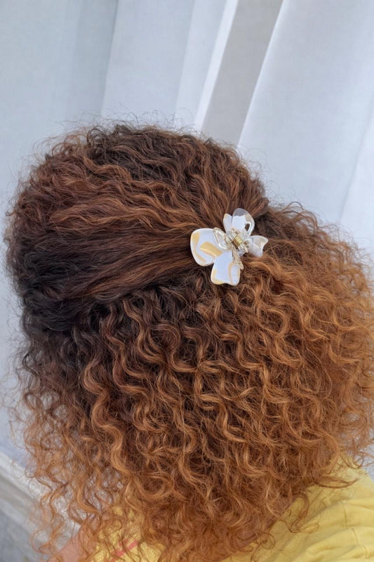 Glass Bow Claw Clips - Hair Love India