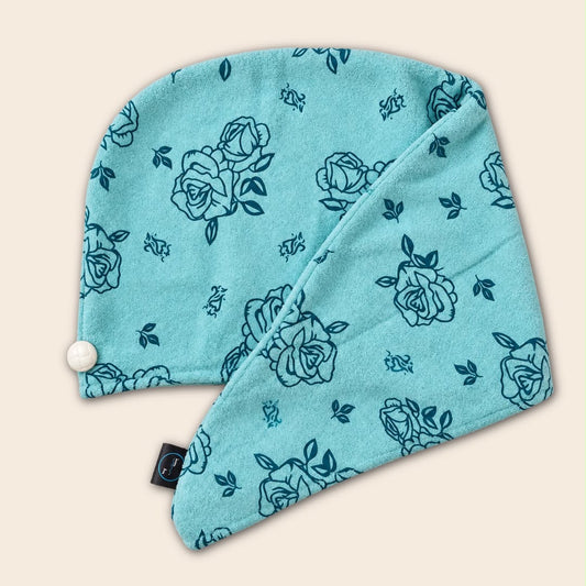 390 GSM Microfiber Hair Turban for Curly & Wavy Hair - Hair Wrap