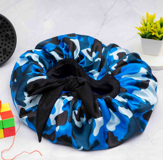 Printed Satin Bonnet – Regular, Jumbo, Medium & Long Bonnet - Hair Love India