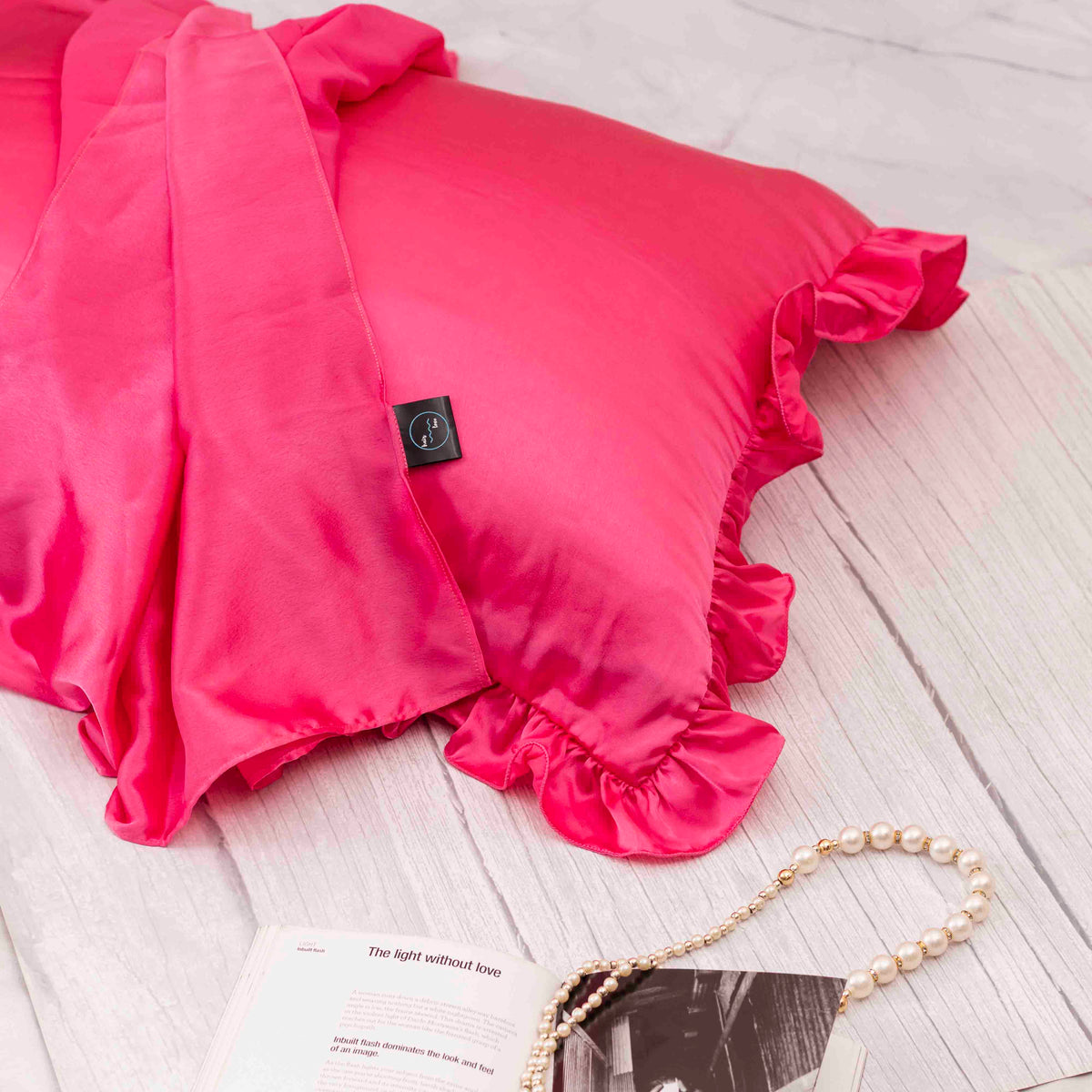 Buy Satin Pillow Covers Online at Best Prices in India Hair Love India