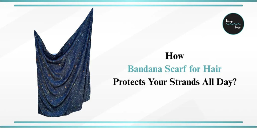 How a Bandana Scarf for Hair Protects Your Strands All Day?