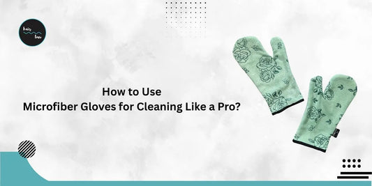 Microfiber Gloves for Cleaning