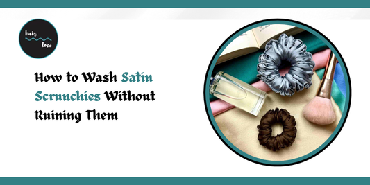 How to Wash Satin Scrunchies Without Ruining Them