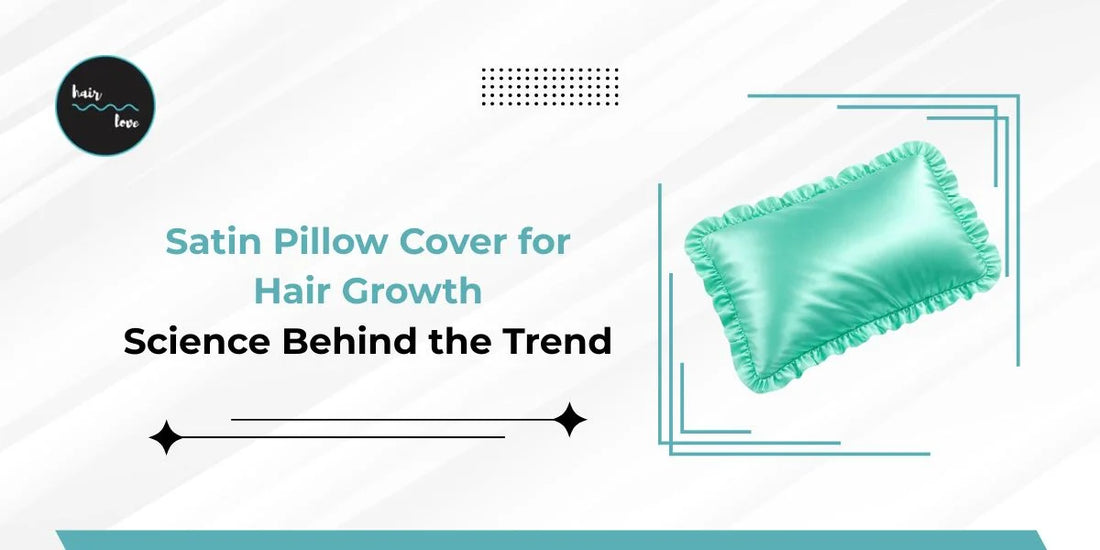 Satin Pillow Cover for Hair