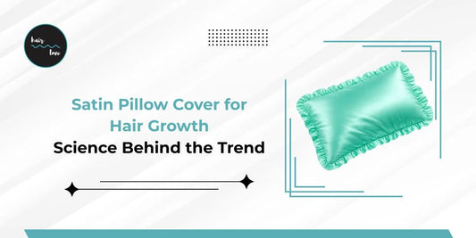 Satin Pillow Cover for Hair