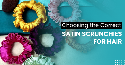 Satin Scrunchies for Hair