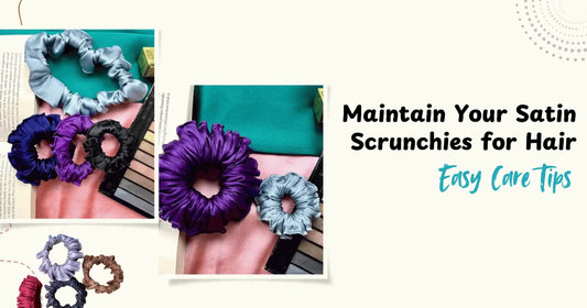 Satin Scrunchies for Hair