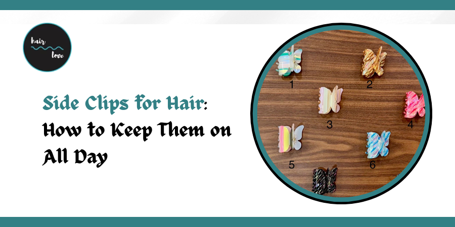 Side Clips for Hair: Tips to Keep Them Secure All Day – Hair Love India