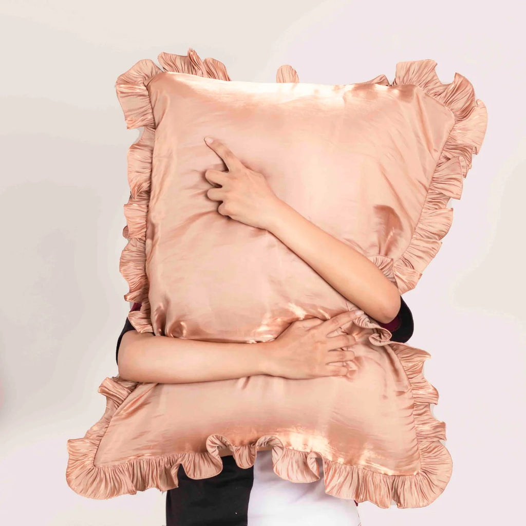 Unlock the Secret to Beauty Sleep: The Transformative Benefits of Italian Satin Pillow Covers