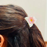 Floral Glossy Clip