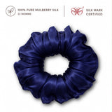 Mulberry Silk Scrunchies | 22 Momme | Charmeuse Weave | Silk Mark Certified
