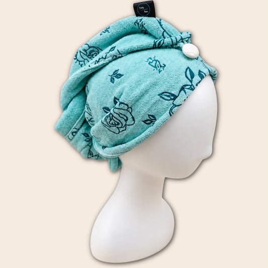 390 GSM Microfiber Hair Turban for Curly & Wavy Hair - Hair Wrap