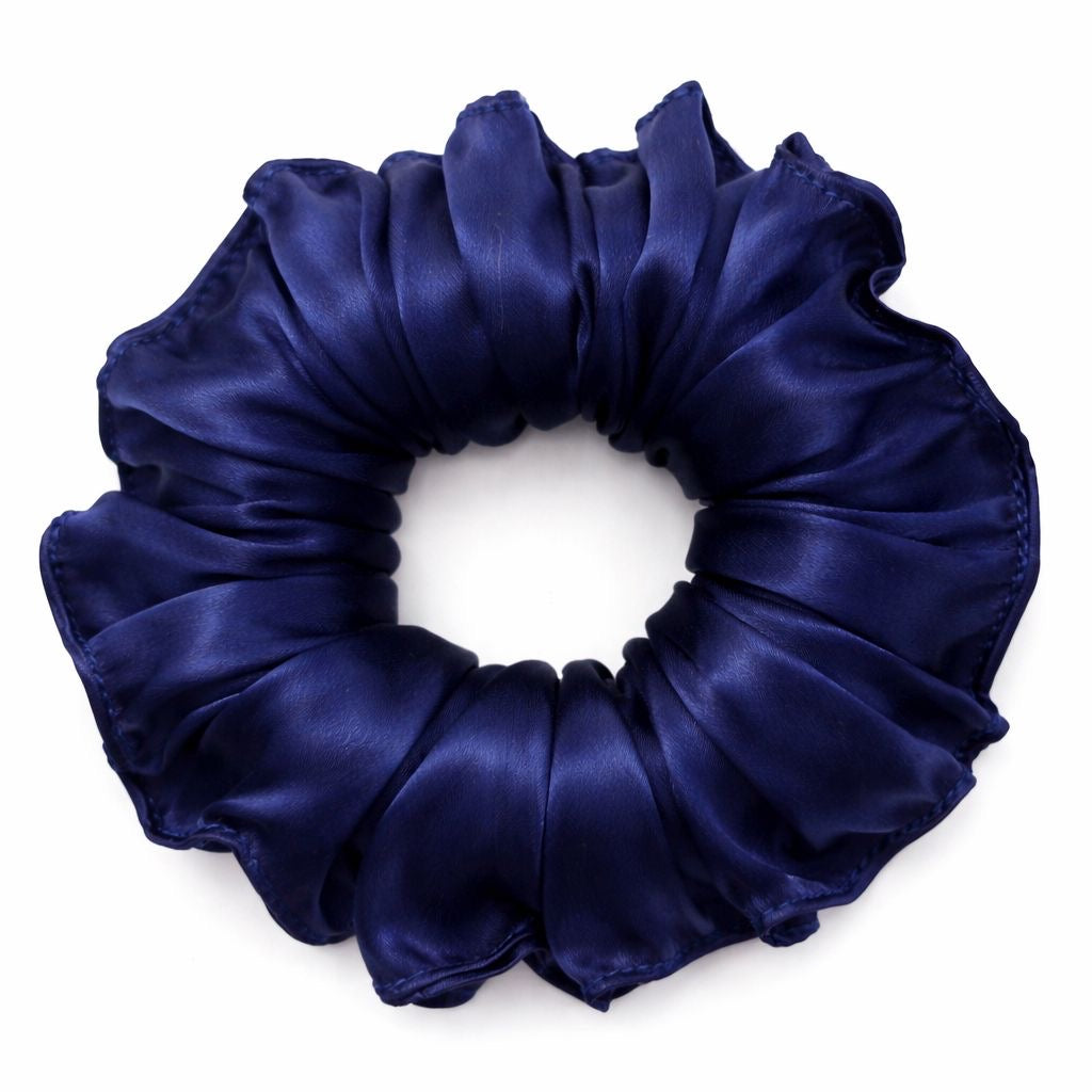 Mulberry Silk Scrunchies | 22 Momme | Charmeuse Weave | Silk Mark Certified - Hair Love India