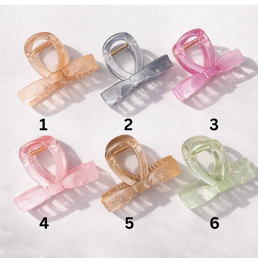 Bow Claw Clips - Hair Love India
