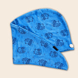390 GSM Microfiber Hair Turban for Curly & Wavy Hair - Hair Wrap