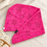 390 GSM Microfiber Hair Turban for Curly & Wavy Hair - Hair Wrap