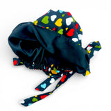 Printed Satin Lined Head Wrap