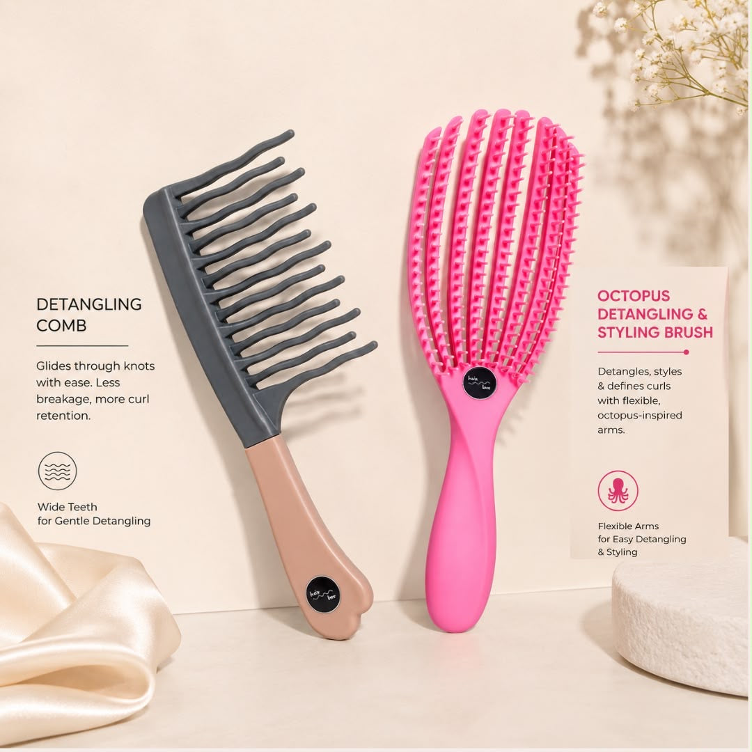 Curly Hair Brush Collection