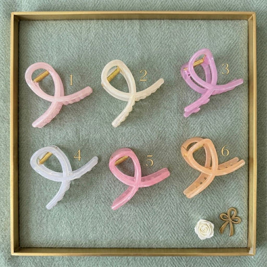 Soft Frost Claw Clips - Hair Love India