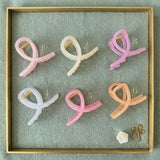 Soft Frost Claw Clips - Hair Love India