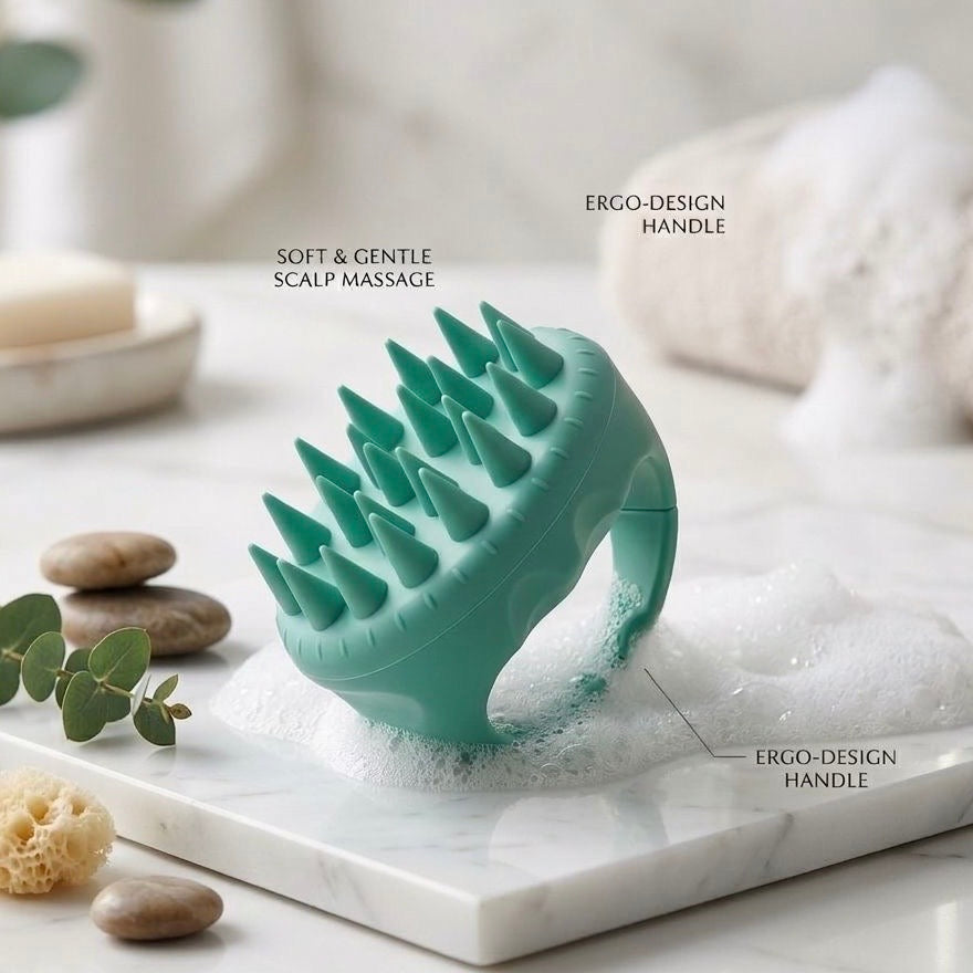 Scalp Stimulating Shampoo Brush - Hair Love India