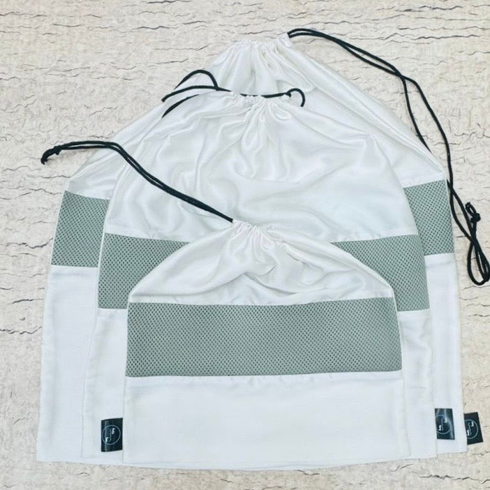 Satin Handbag Storage Bags – Set Of Three Purse Organisers - Hair Love India