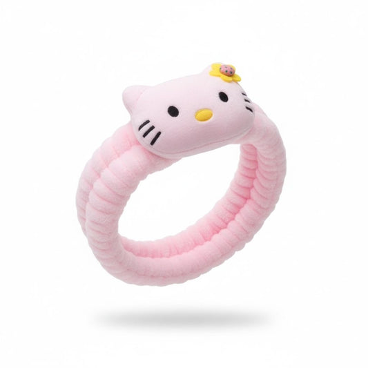 Fuzzy Headband - Hello Kitty