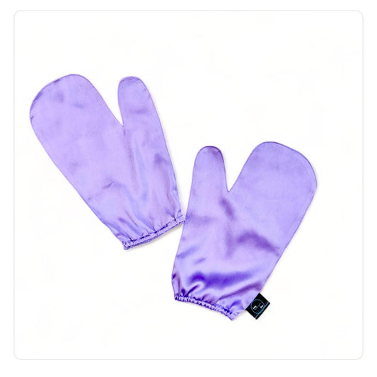 Satin Gloves- Scrunching Mittens - Hair Love India