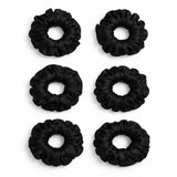 Black Thick Ponytail Scrunchies