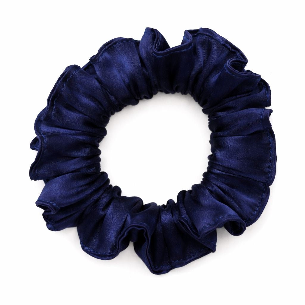Mulberry Silk Scrunchies | 22 Momme | Charmeuse Weave | Silk Mark Certified - Hair Love India