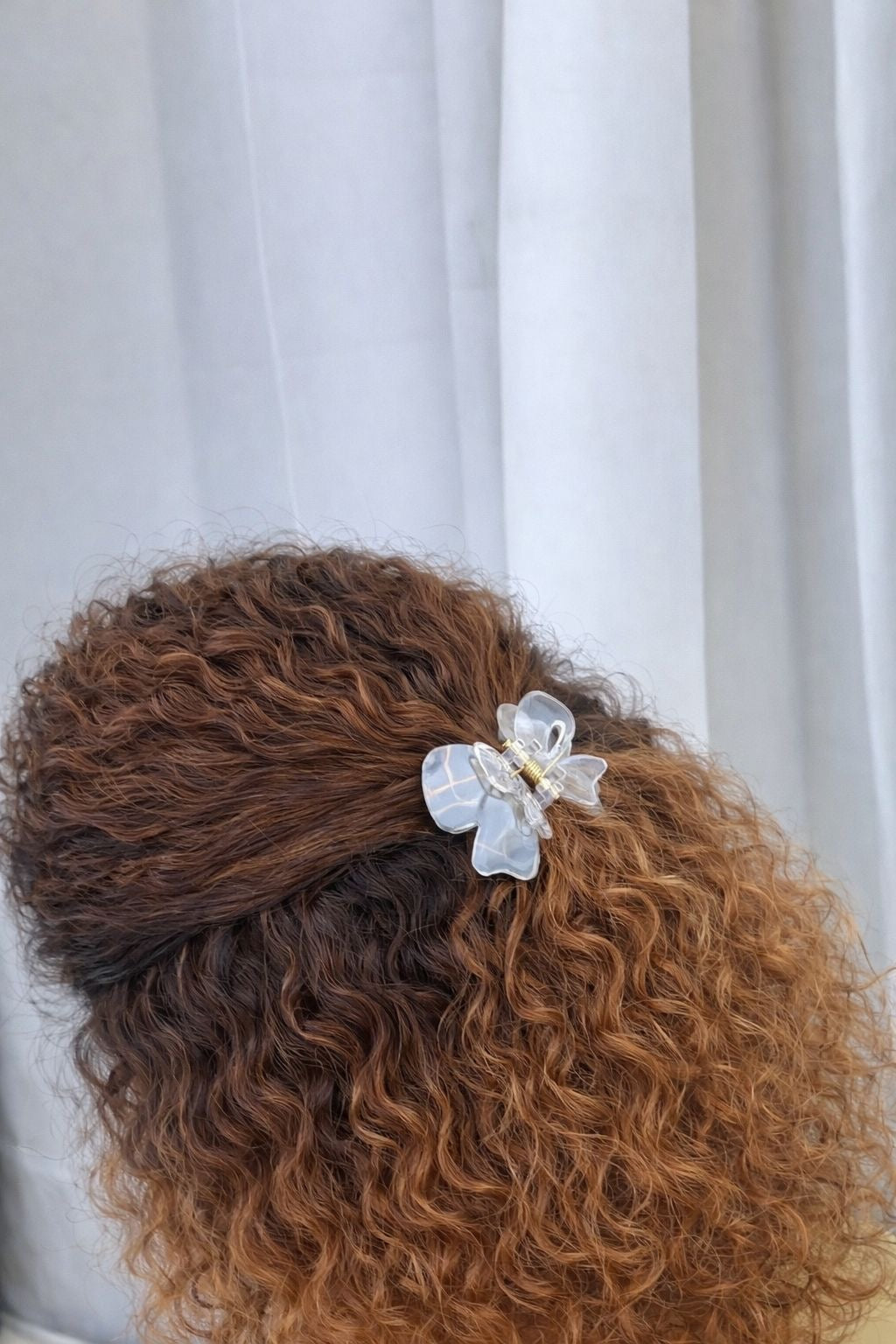 Glass Bow Claw Clips - Hair Love India