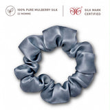 Mulberry Silk Scrunchies | 22 Momme | Charmeuse Weave | Silk Mark Certified
