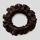 Mulberry Silk Scrunchies | 22 Momme | Charmeuse Weave | Silk Mark Certified - Hair Love India