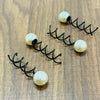 Spring Pins - Spring Shaped Screw Pins - Hair Love India