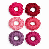 Satin Scrunchies Sets (Pack of 6)