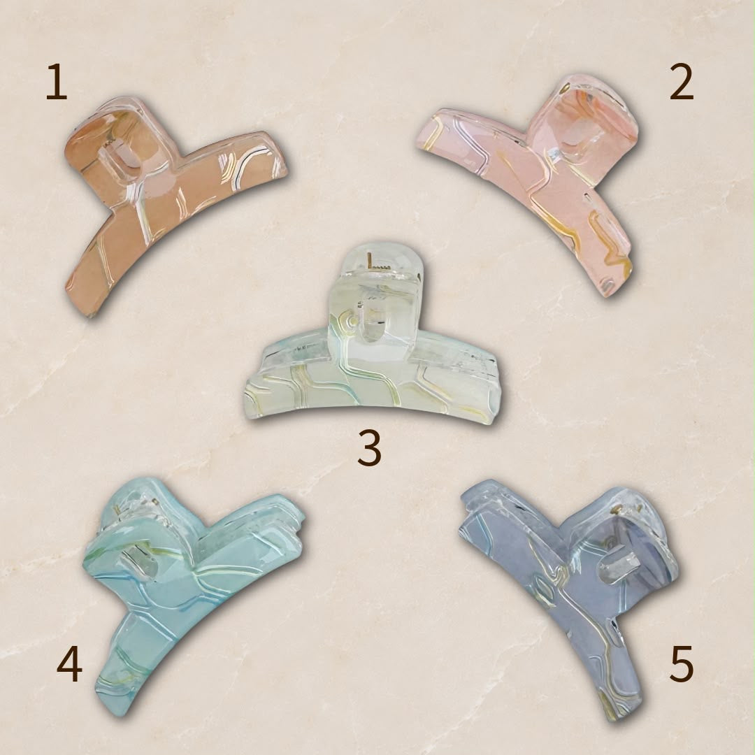 Glossy Claw Clips