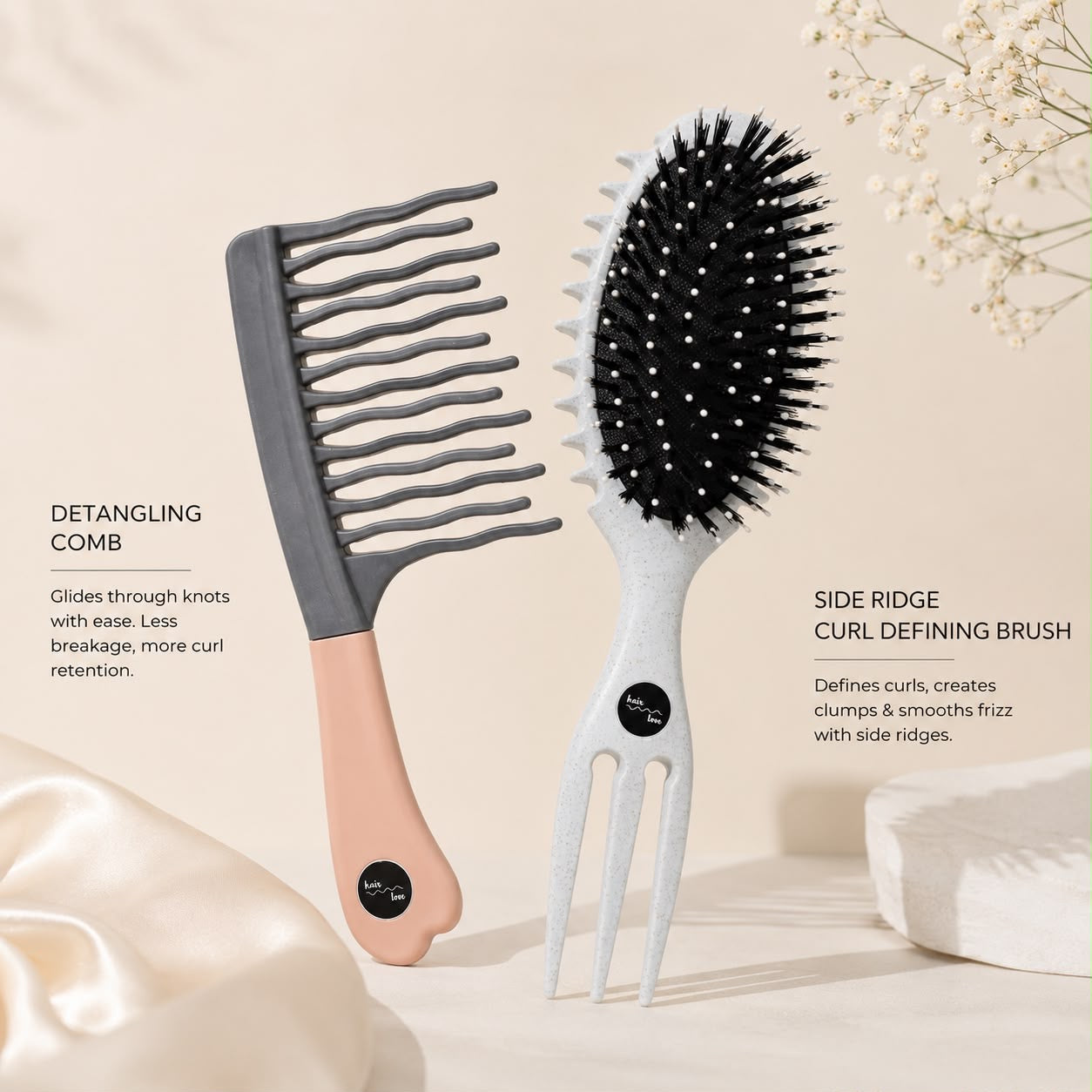 Curly Hair Brush Collection