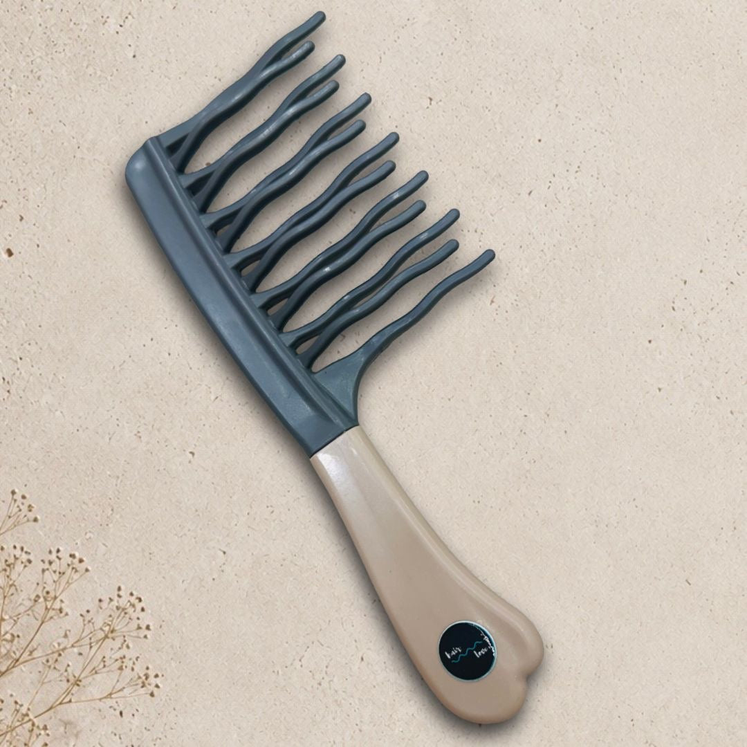 Detangling Wide Comb For Curly, Wavy, Kinky Hair - Curly Hair Brush