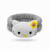 Gray Fuzzy Headband - Kitty
