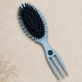 Side Ridge Curly Hair Brush with Built-In Sectioning Tail- Curl Comb