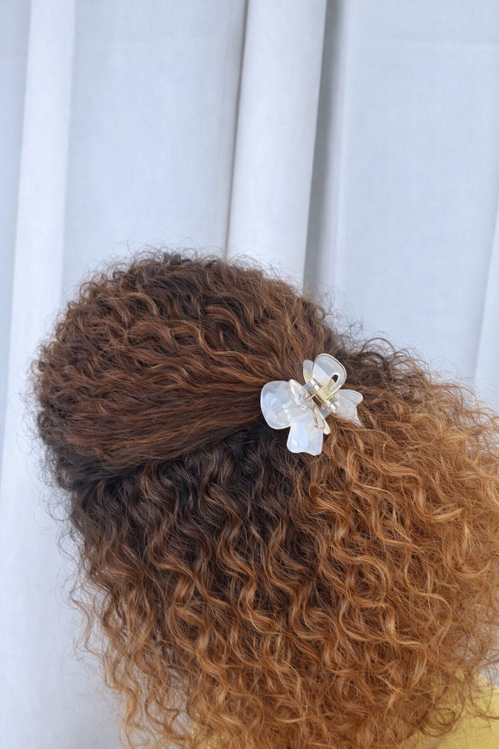 Glass Bow Claw Clips - Hair Love India