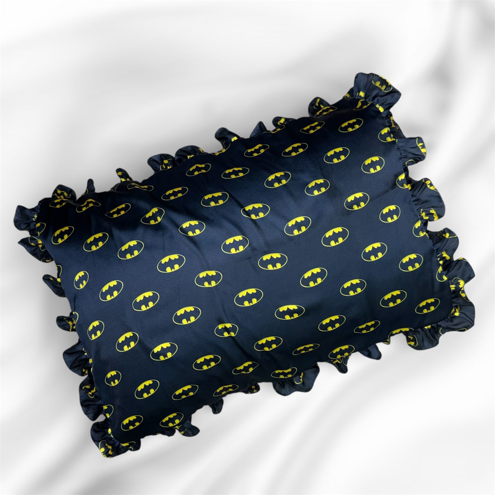 Printed Satin Pillow Cover - Hair Love India