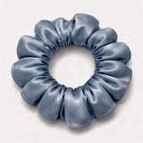 Mulberry Silk Scrunchies | 22 Momme | Charmeuse Weave | Silk Mark Certified - Hair Love India