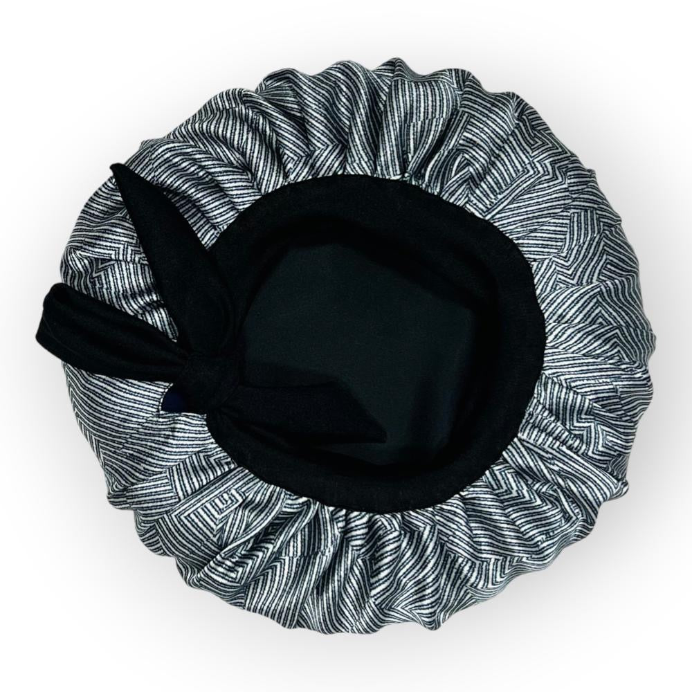 Printed Satin Bonnet – Regular, Jumbo, Medium & Long Bonnet - Hair Love India