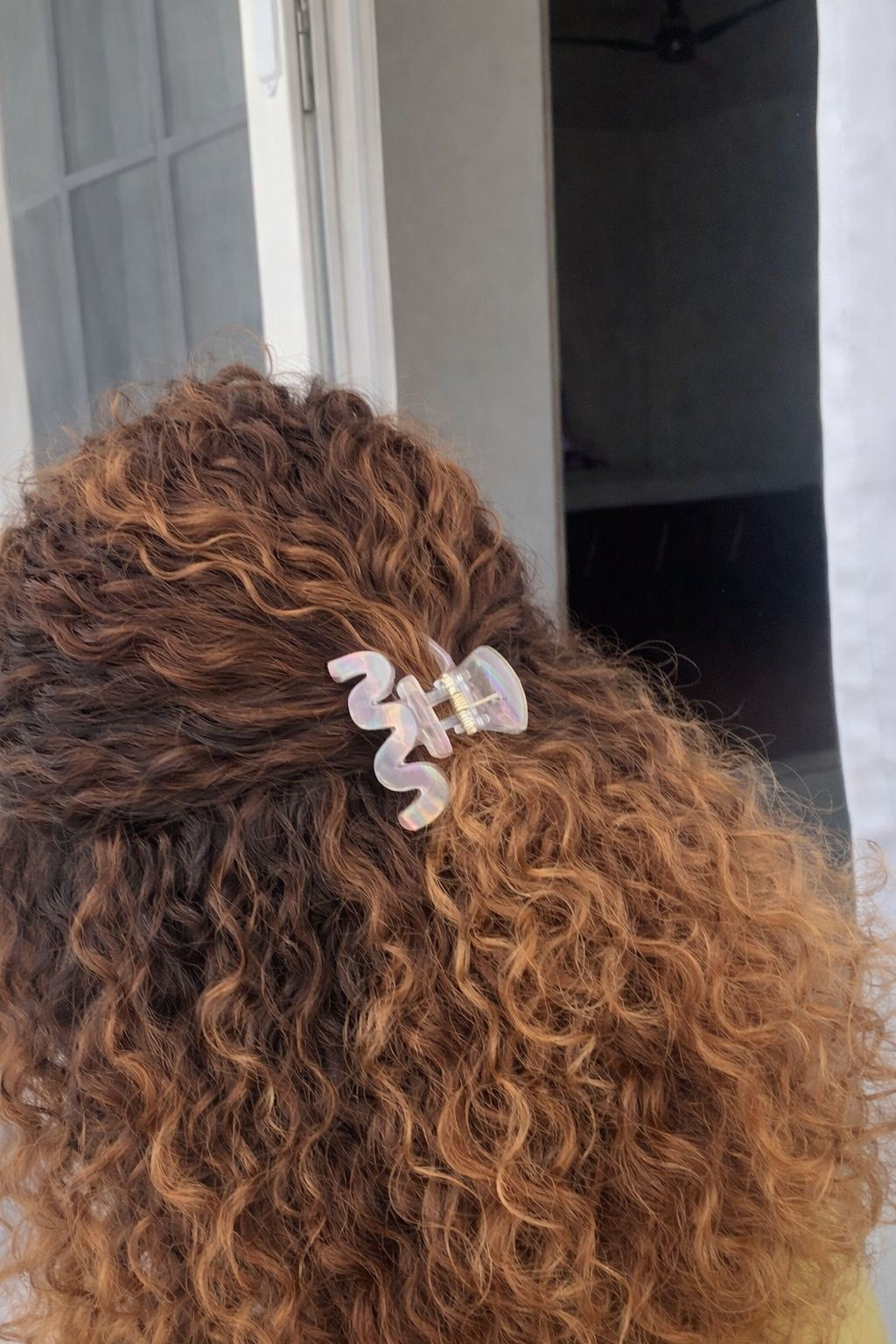 Glossy Zig Zag Claw Clips - Hair Love India