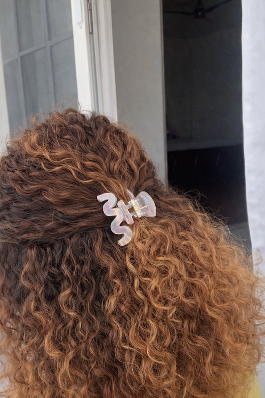 Glossy Zig Zag Claw Clips - Hair Love India