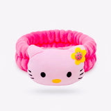 Pink Fuzzy Headband - Kitty