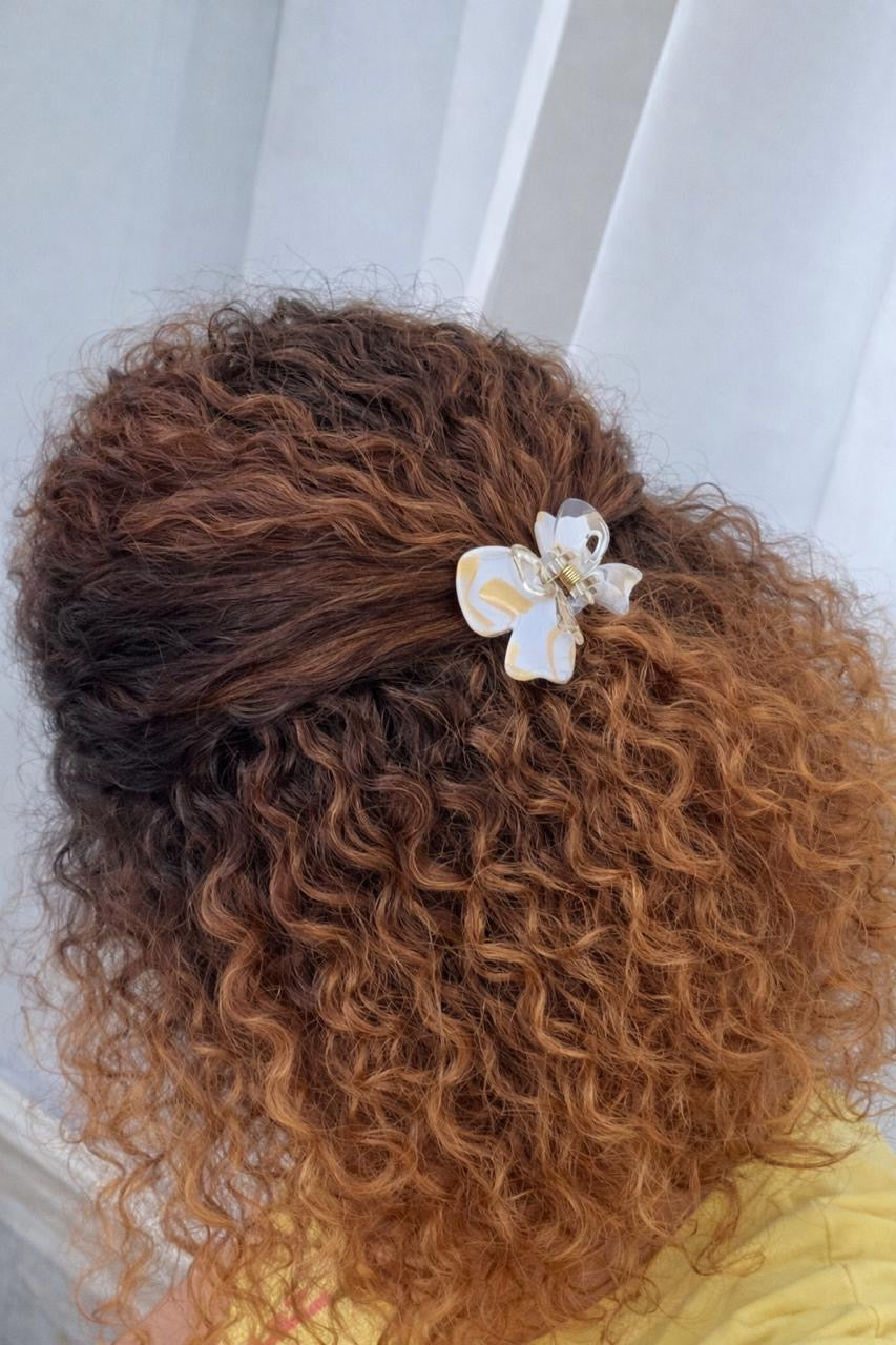 Glass Bow Claw Clips - Hair Love India
