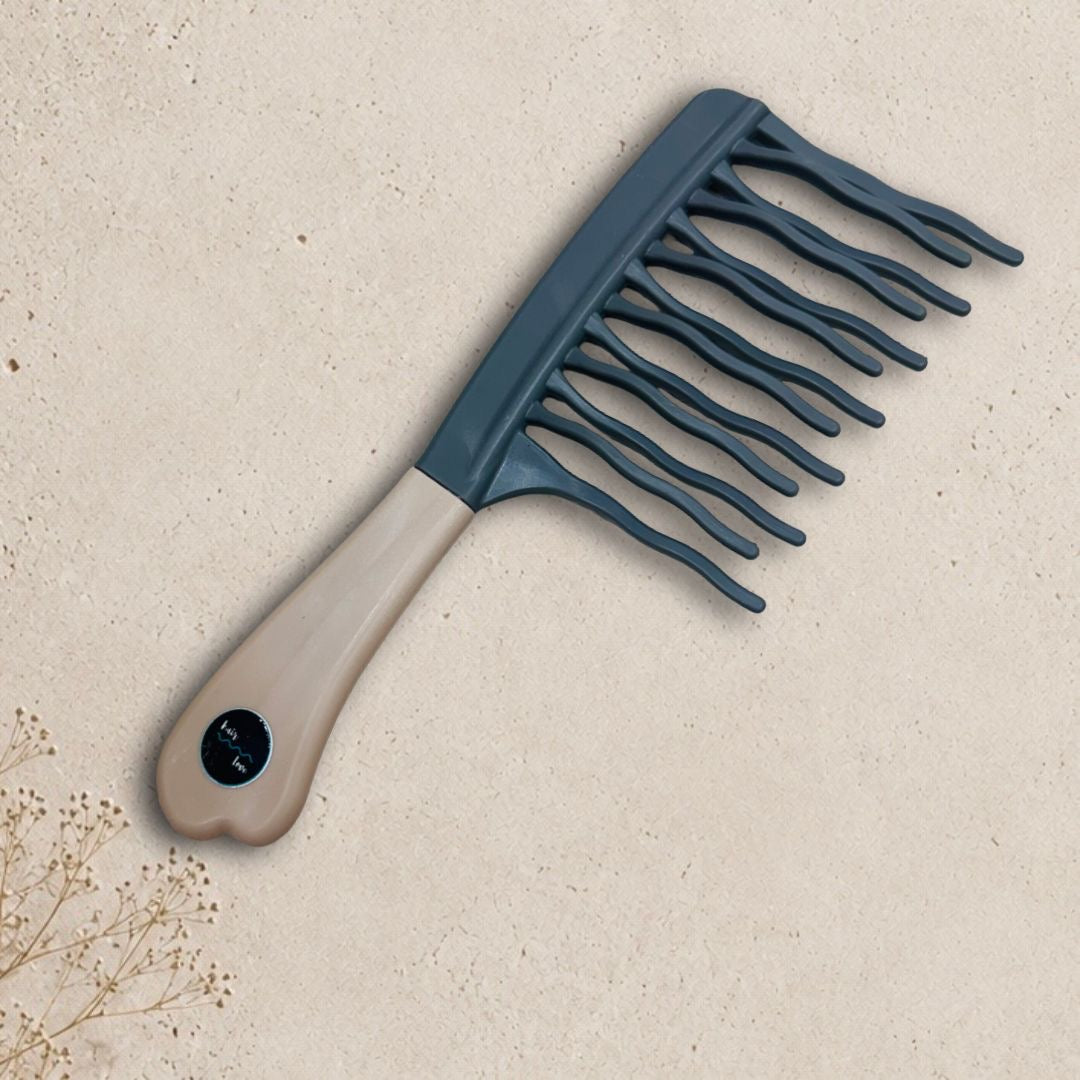 Detangling Wide Comb For Curly, Wavy, Kinky Hair - Curly Hair Brush