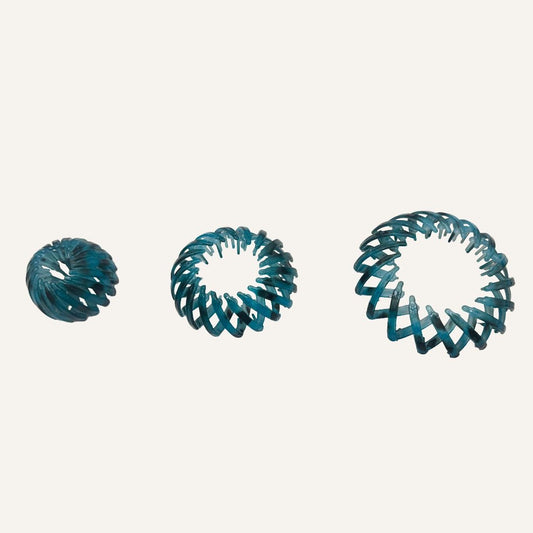 Expandable Round Clip – Nest Clip for Buns and Updos - Hair Love India